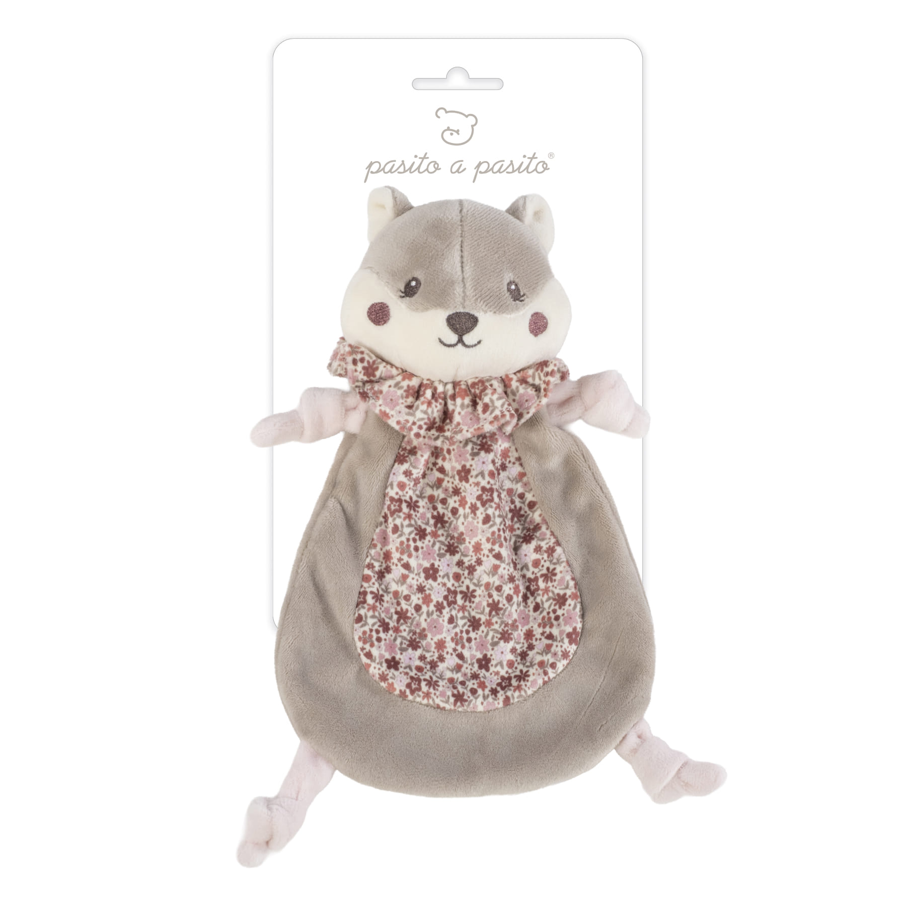 Doudou Ardilla Cherry Flores - Imagen 4