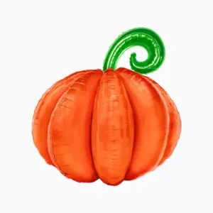 Globo Foil Calabaza Naranja 3D Halloween