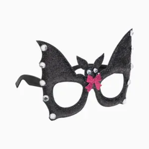 Gafas Halloween Murciélago con Lazo Rosa