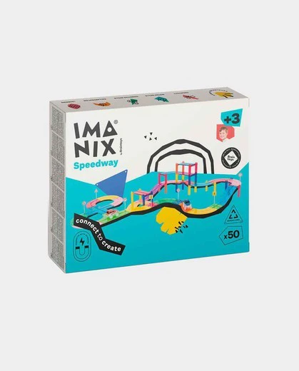 Imanix de Pista Carreras 50 pzas