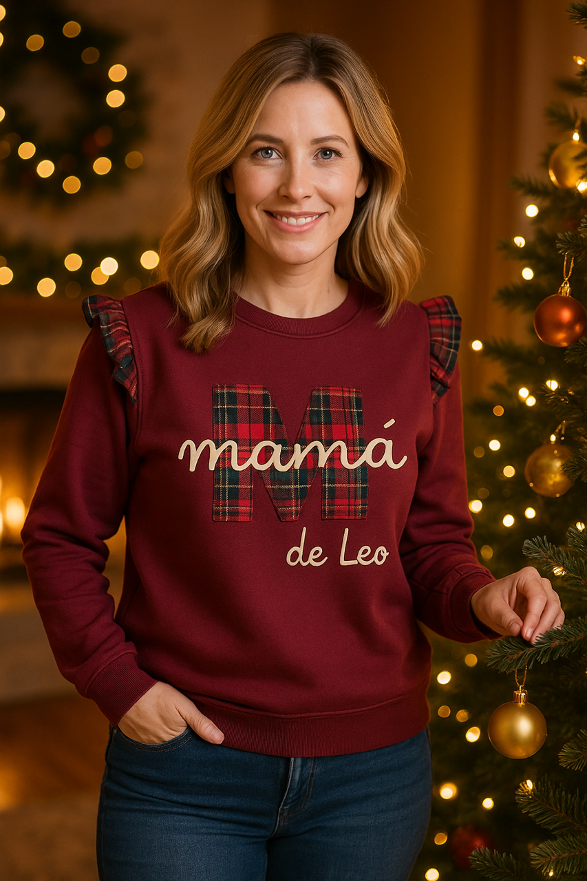 Sudadera Personalizada Letra Adulto