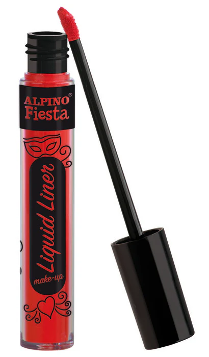 Maquillaje Alpino Liquid Liner Rojo