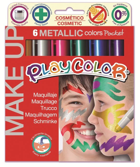 Mask Up Basic Metallic 6 colores Surtidos
