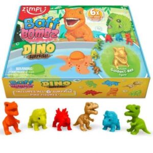 Pack 6 Bombas Baño Surprise Dinos
