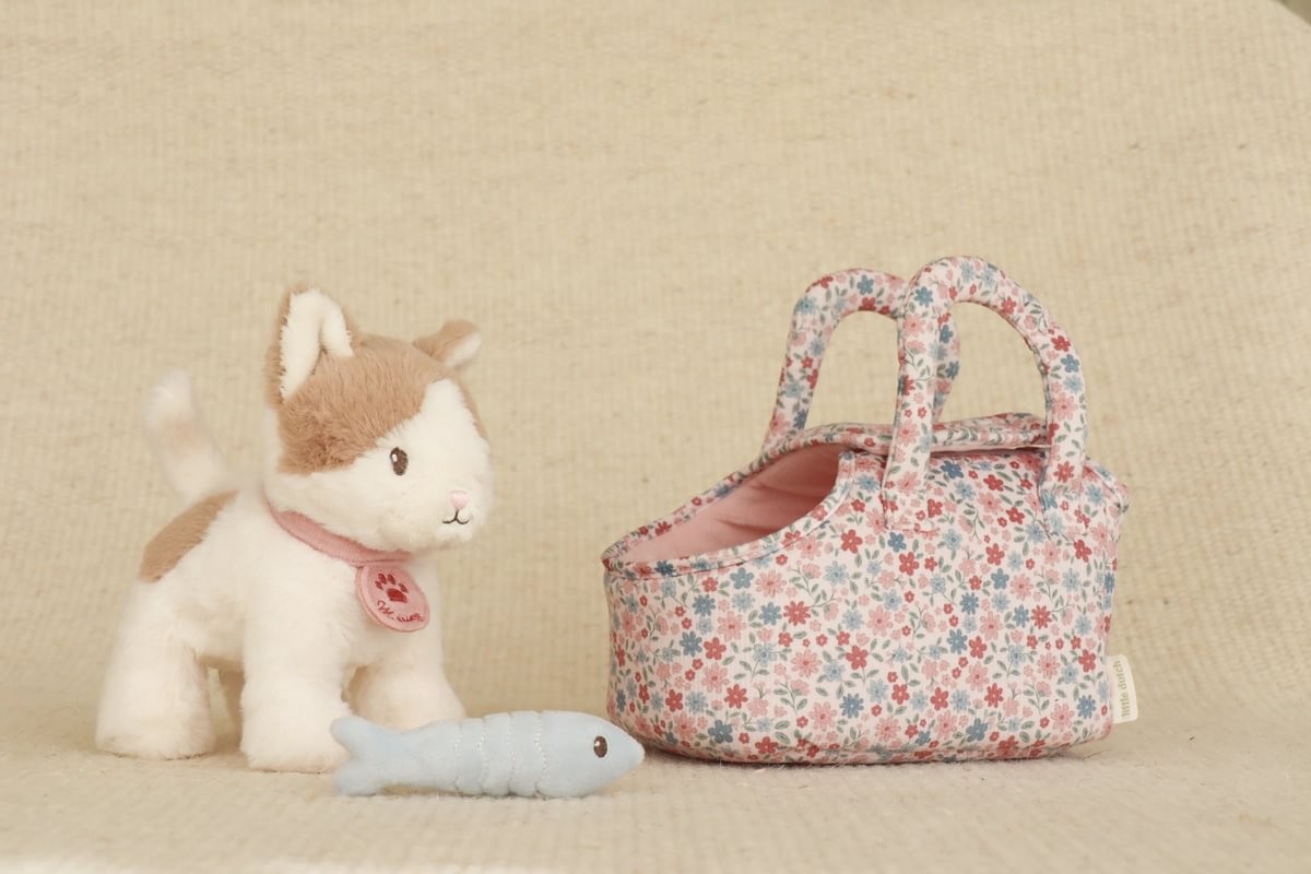 Gatito Peluche Marley con bolsa Little Dutch - Imagen 8