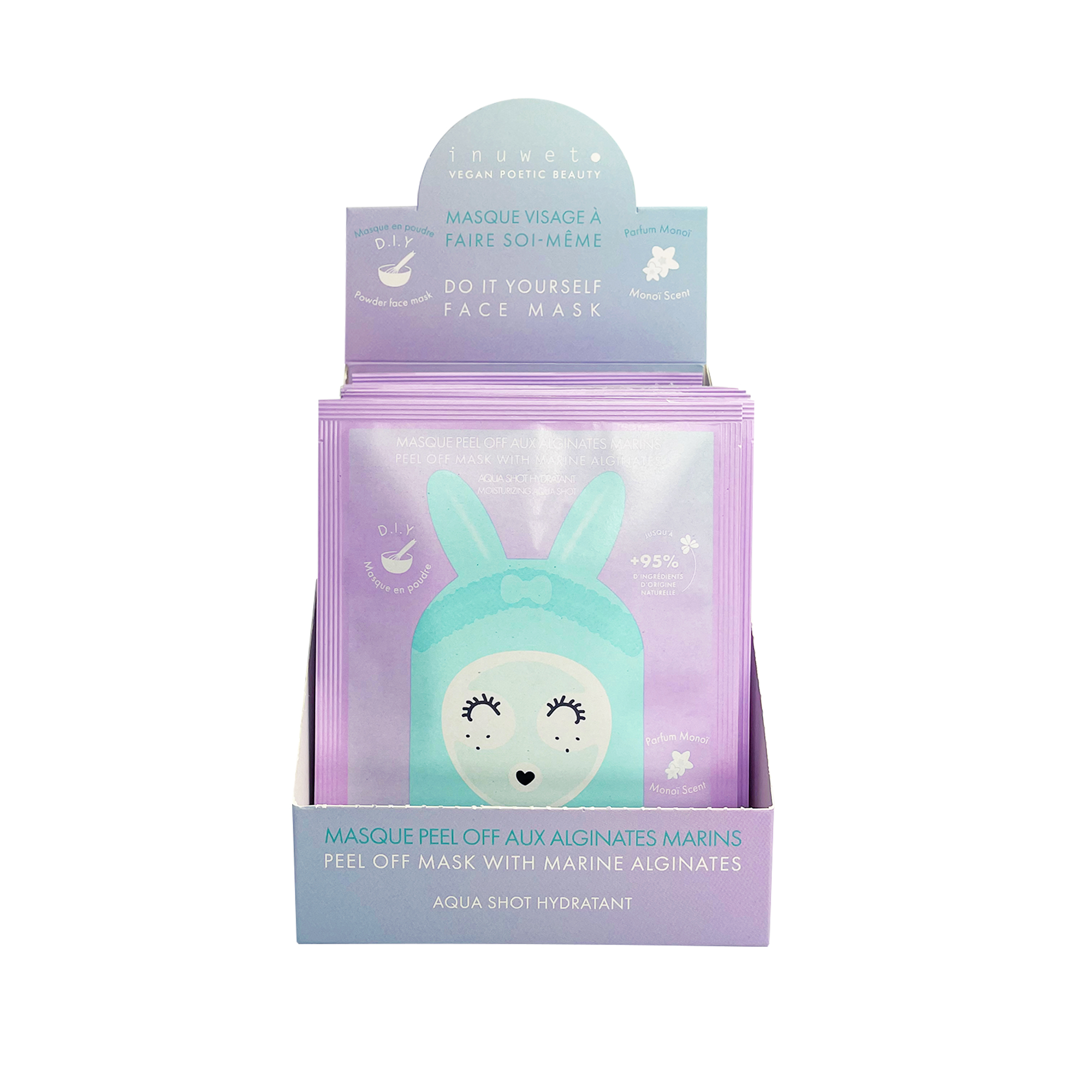Mascarilla en polvo para DIY aroma Monoï