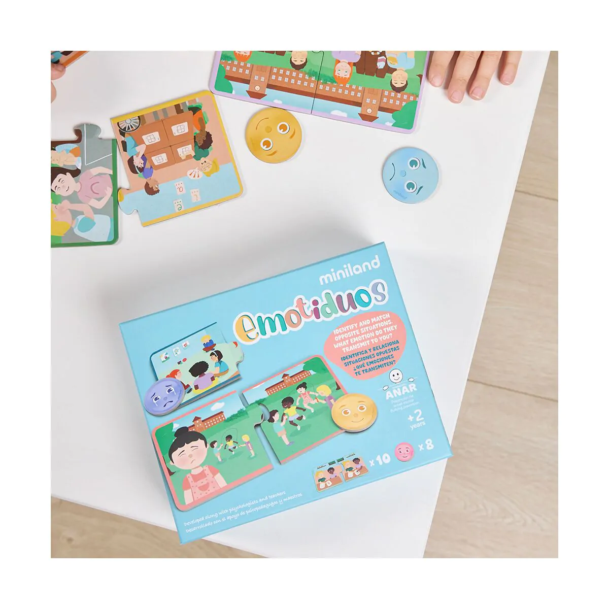 Juego de Mesa Contra el Acoso Escolar "Emotiduos" - Imagen 5