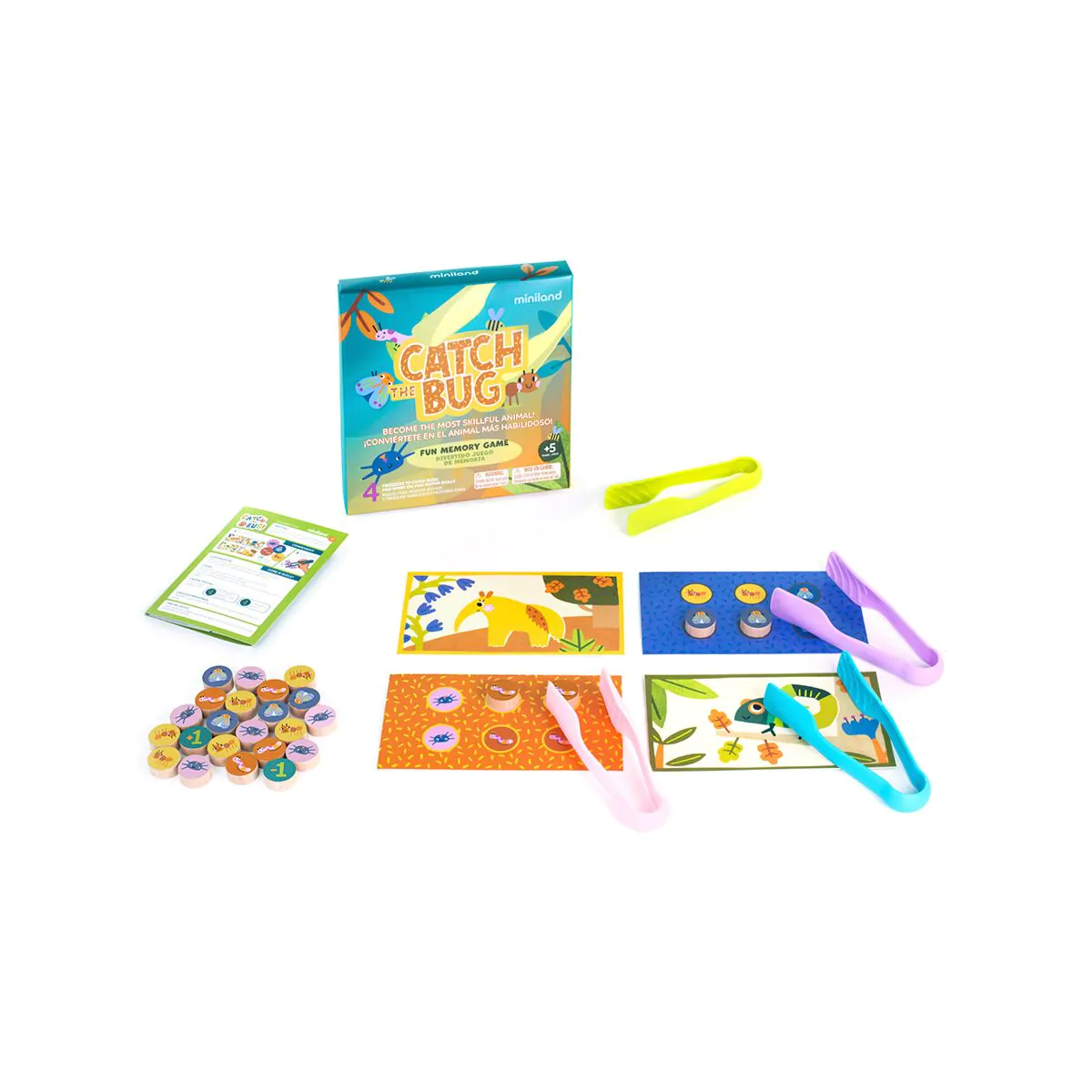 Juego de Mesa "Catch the bug"