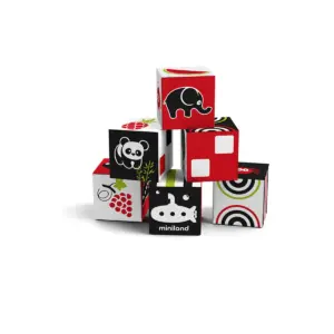 Cubos apilables First Senses: 6 Cubes Set