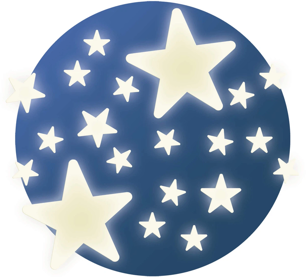 Stickers Fosforescentes Estrella
