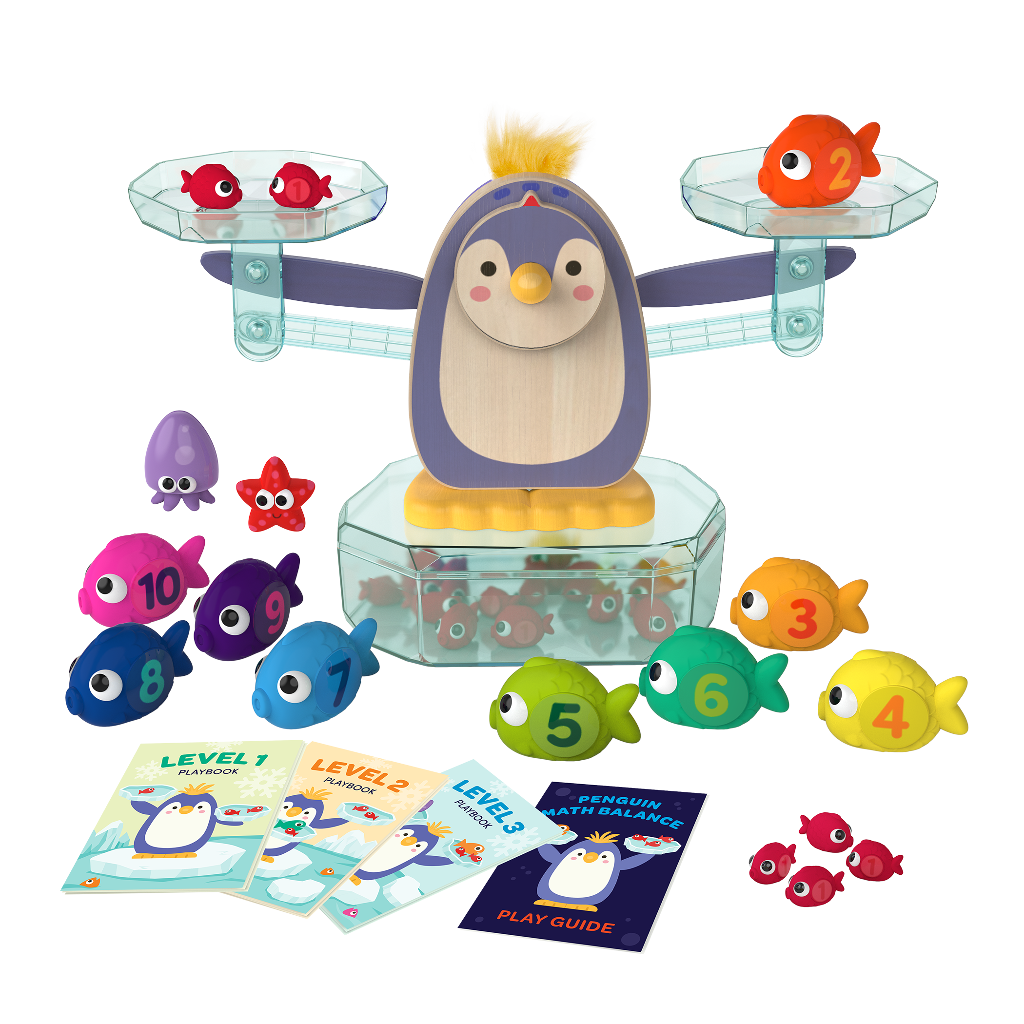 Báscula Matemática Pingüino