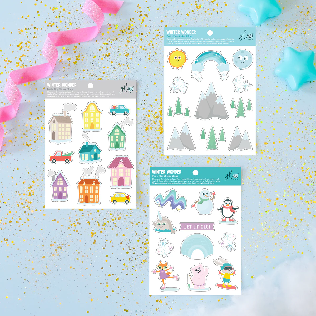 Set Regalo Sensorial Bola de Nieve Glopals - Imagen 2