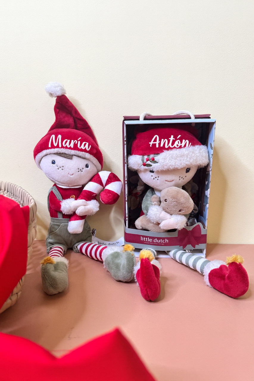 Jim Muñeco Blandito Navidad Little Dutch - Imagen 2
