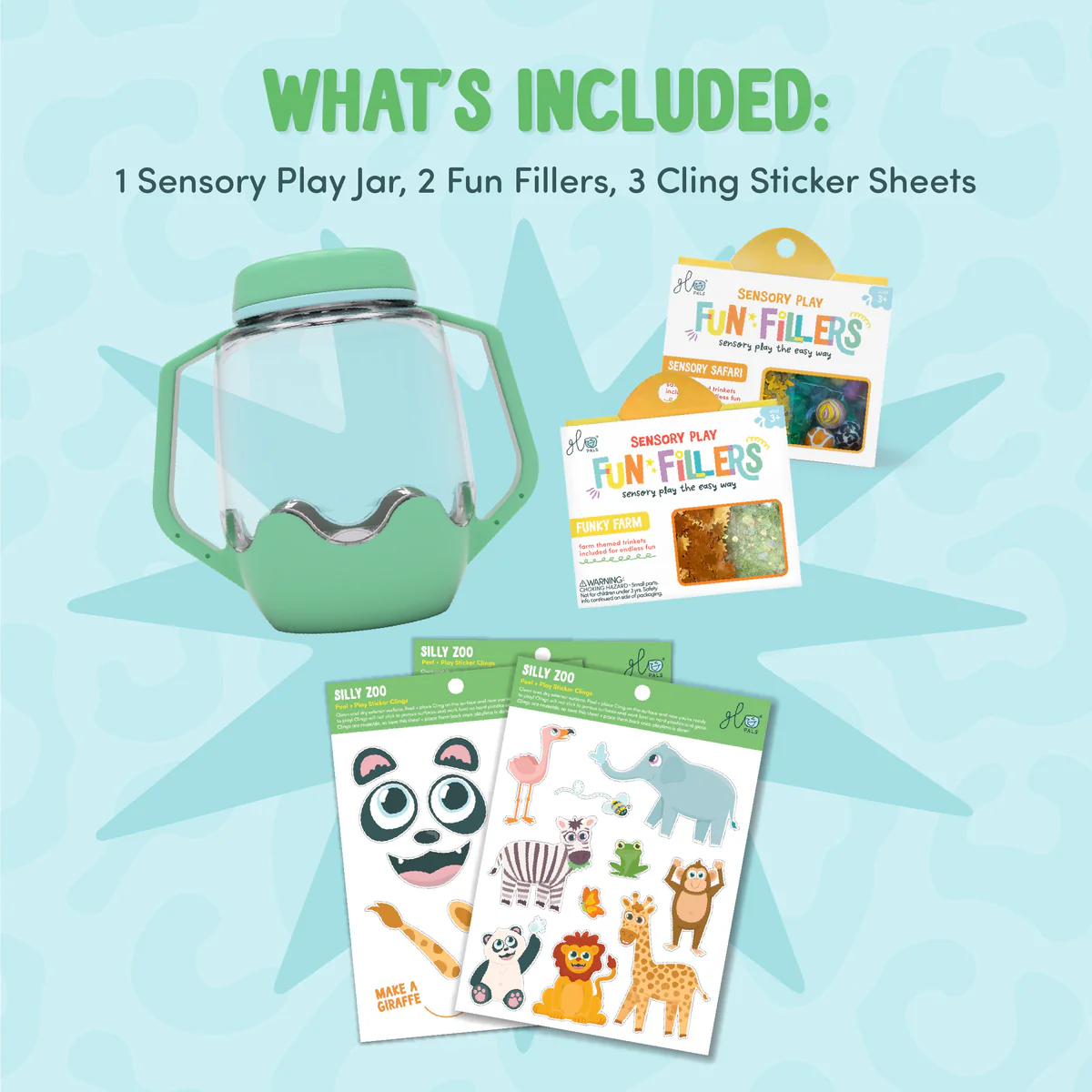 Set Regalo Sensorial Zoo Glopals - Imagen 2