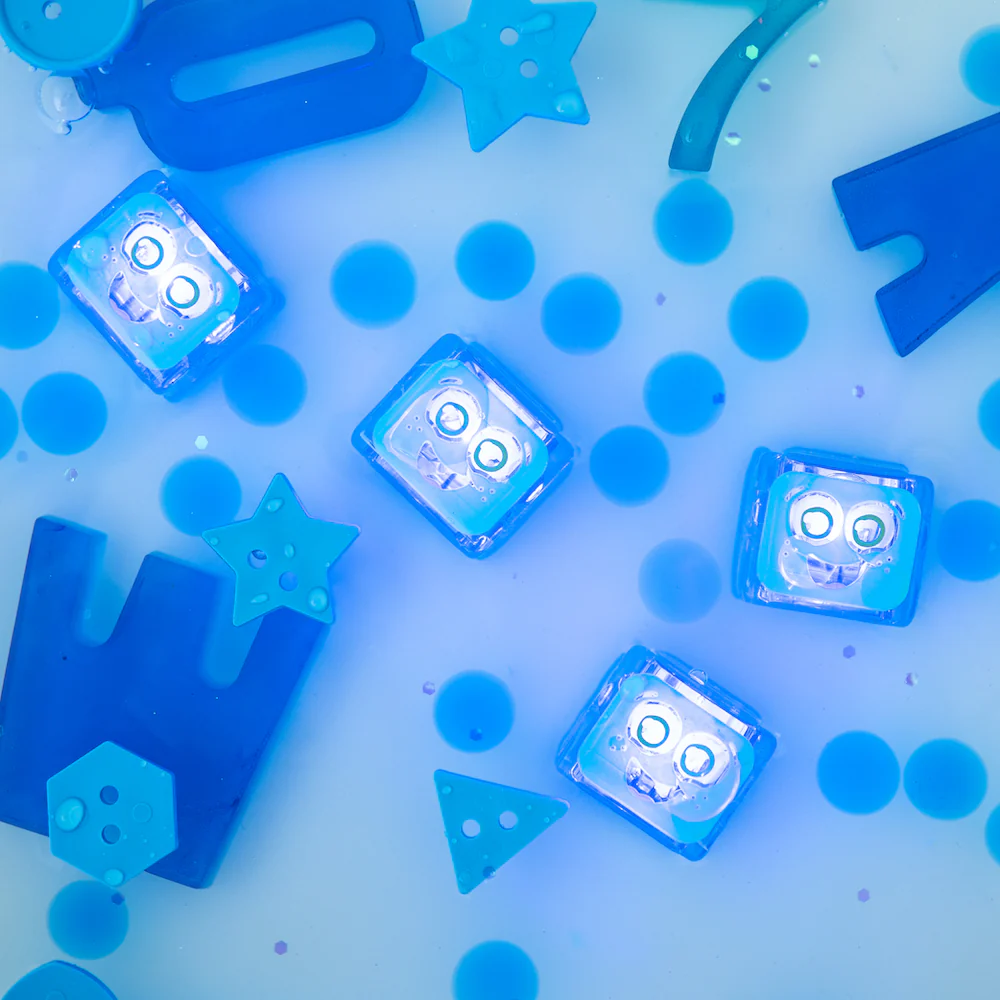 Cubos Luz Blair Azul Glopals - Imagen 2