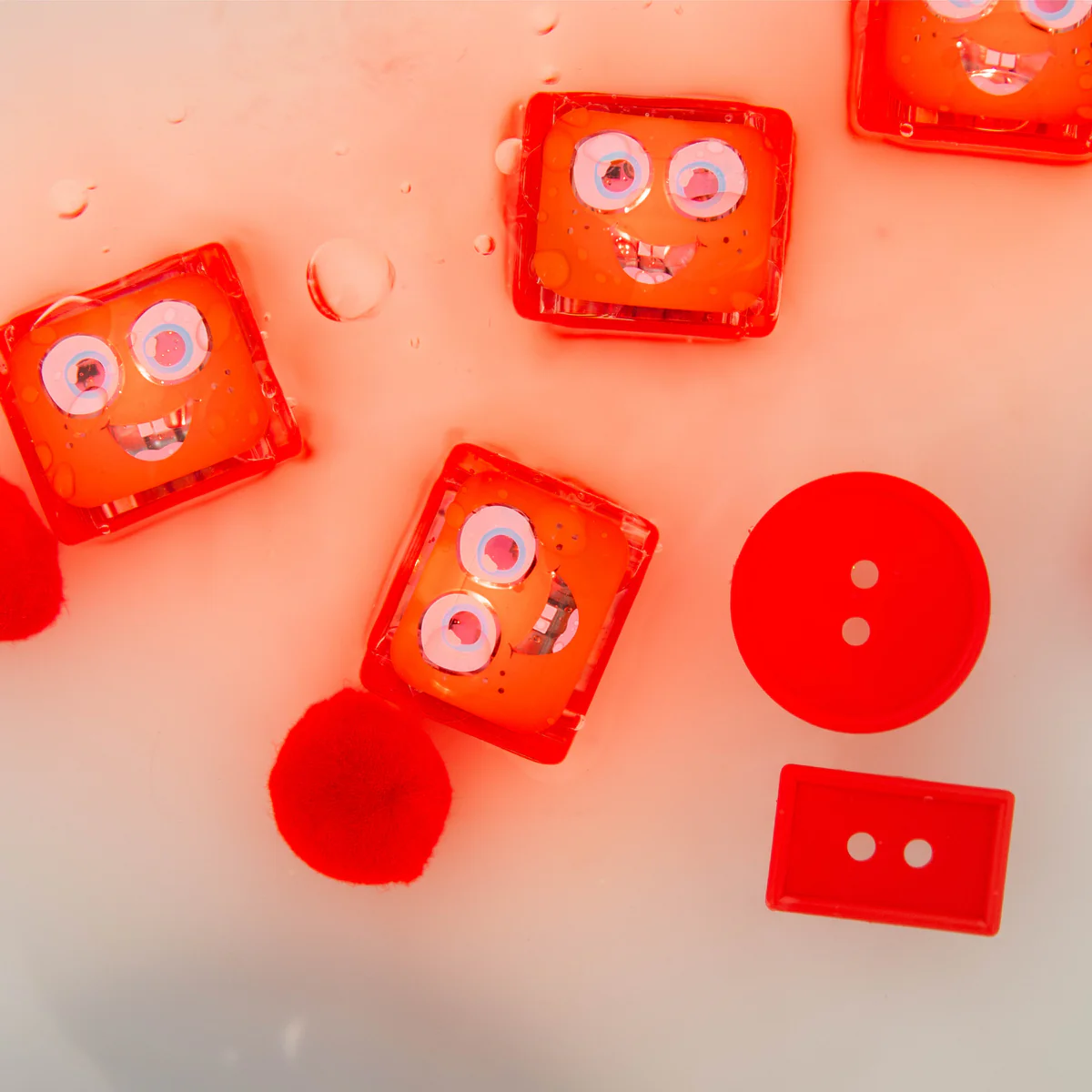 Cubos Luz Sammy Rojo Glopals - Imagen 5