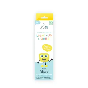 Cubos Luz Alex Amarillo Glopals