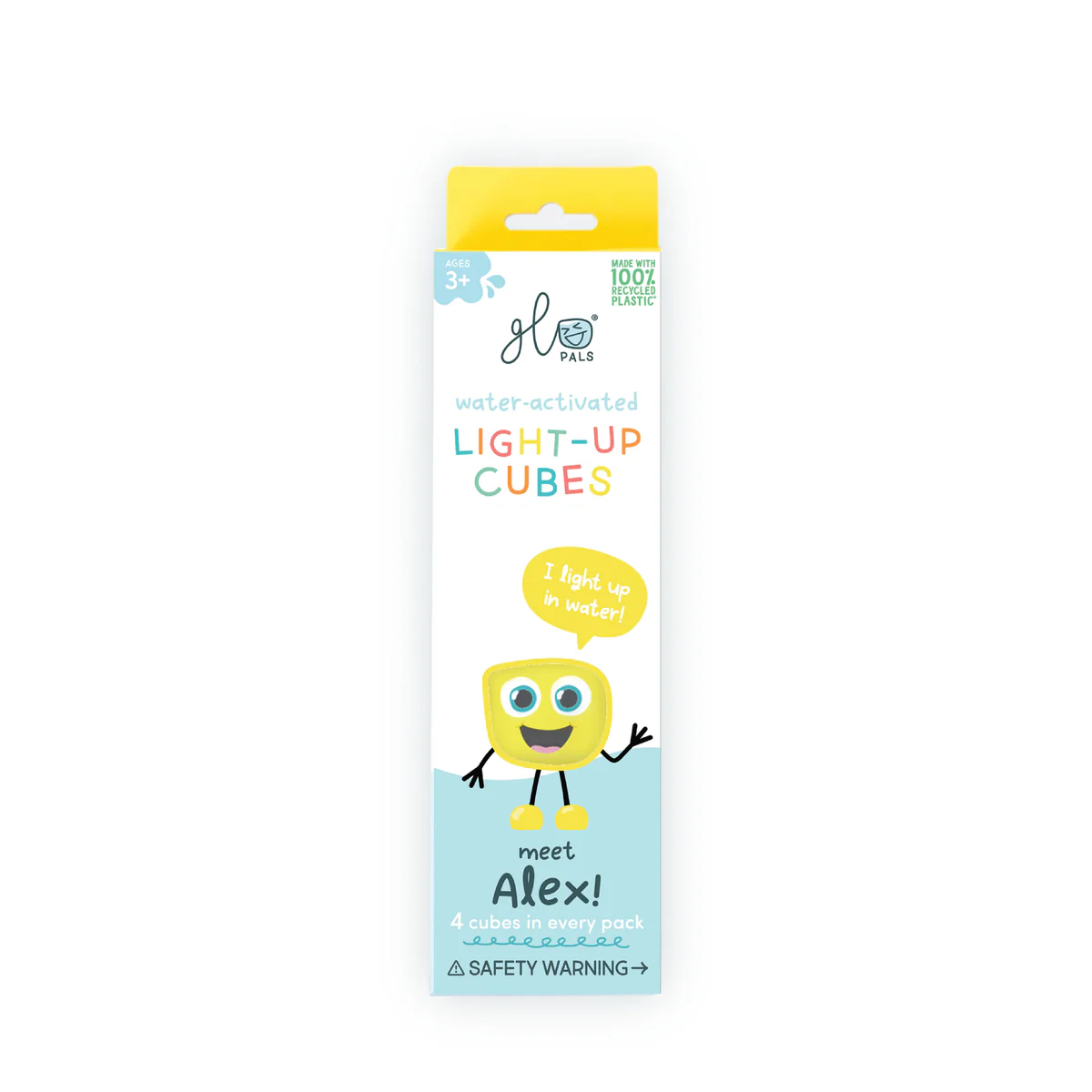 Cubos Luz Alex Amarillo Glopals