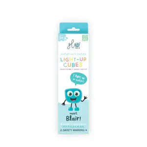Cubos Luz Blair Azul Glopals