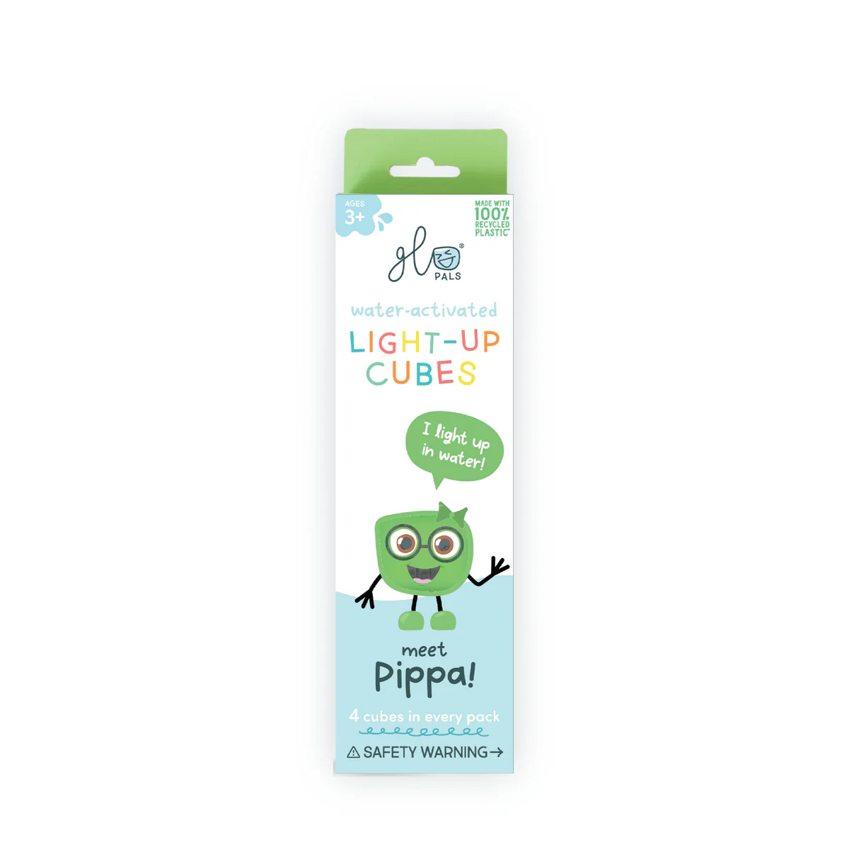 Cubos Luz Pipa Verde Glopals