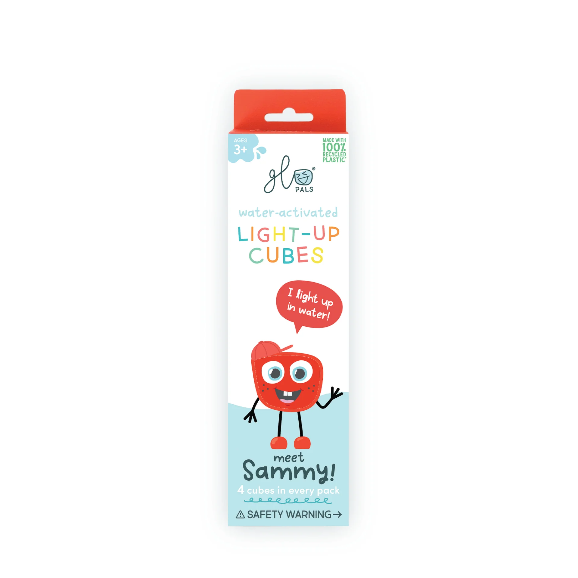 Cubos Luz Sammy Rojo Glopals