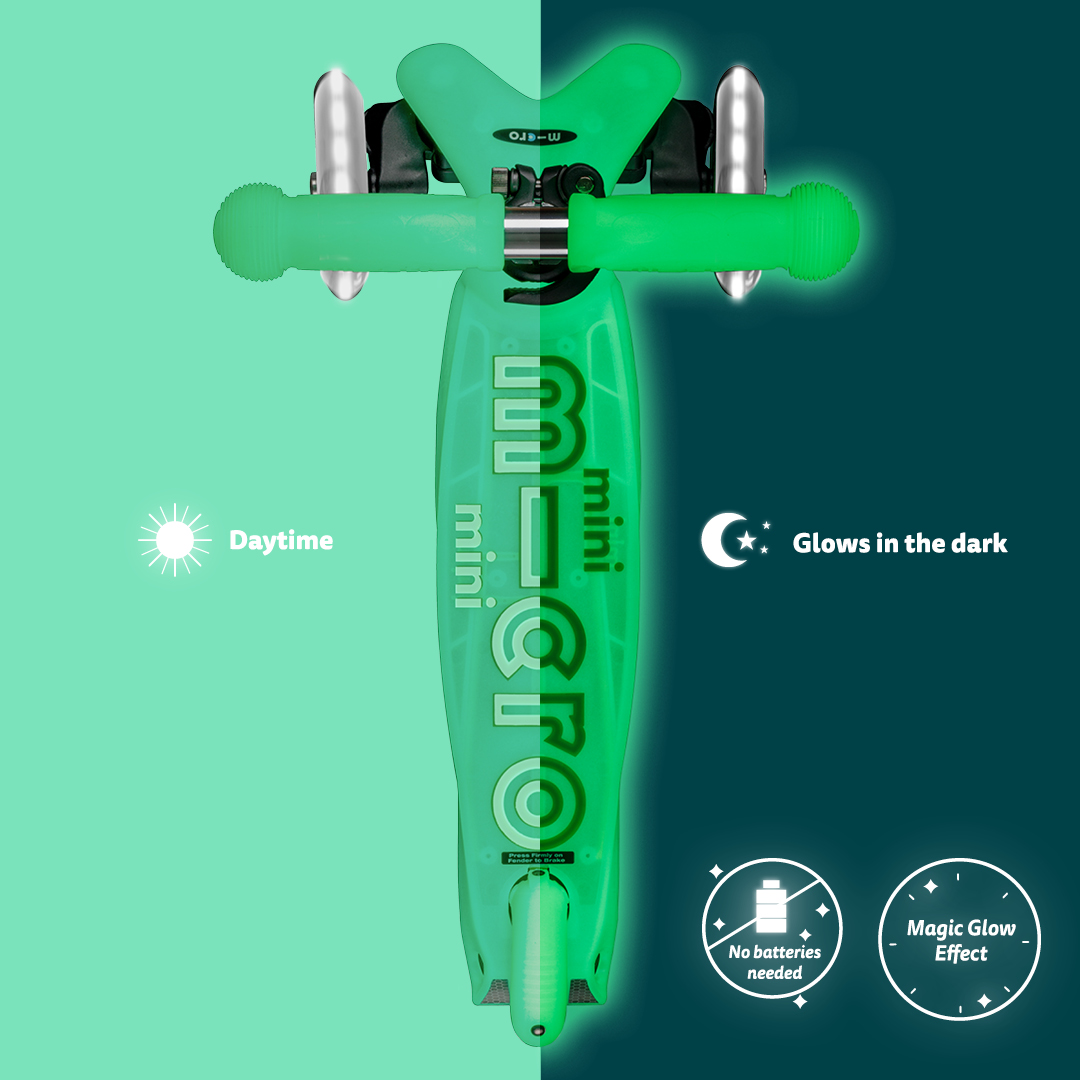 Mini Micro Deluxe Glow Led Verde Lima (+2 años) - Imagen 5