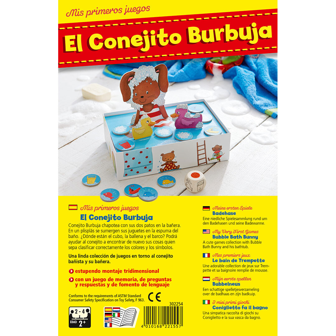 Mis Primeros Juegos. El Conejito Burbuja - Imagen 3