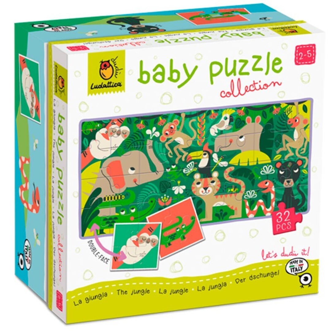 Dudù Baby Puzzle Collection - La Jungla