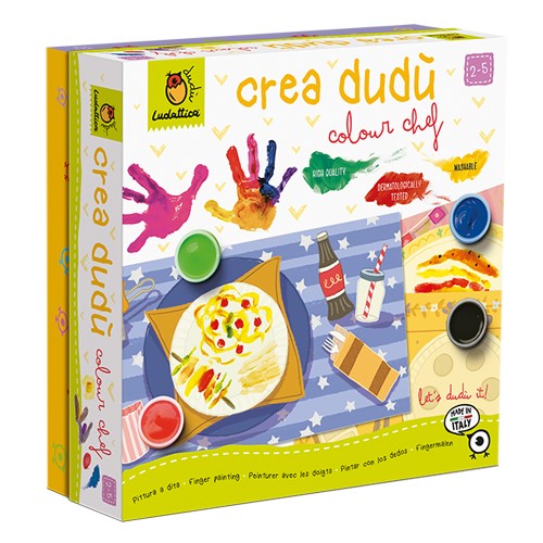 Crea Dudù - Colour Chef - Pintar con los Dedos - Imagen 2