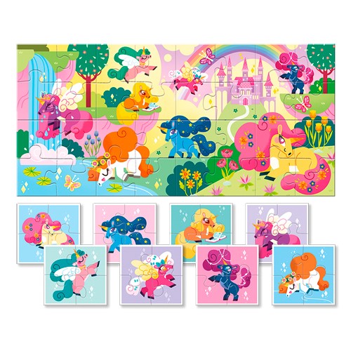 Dudù Baby Puzzle Collection - Unicornios - Imagen 2