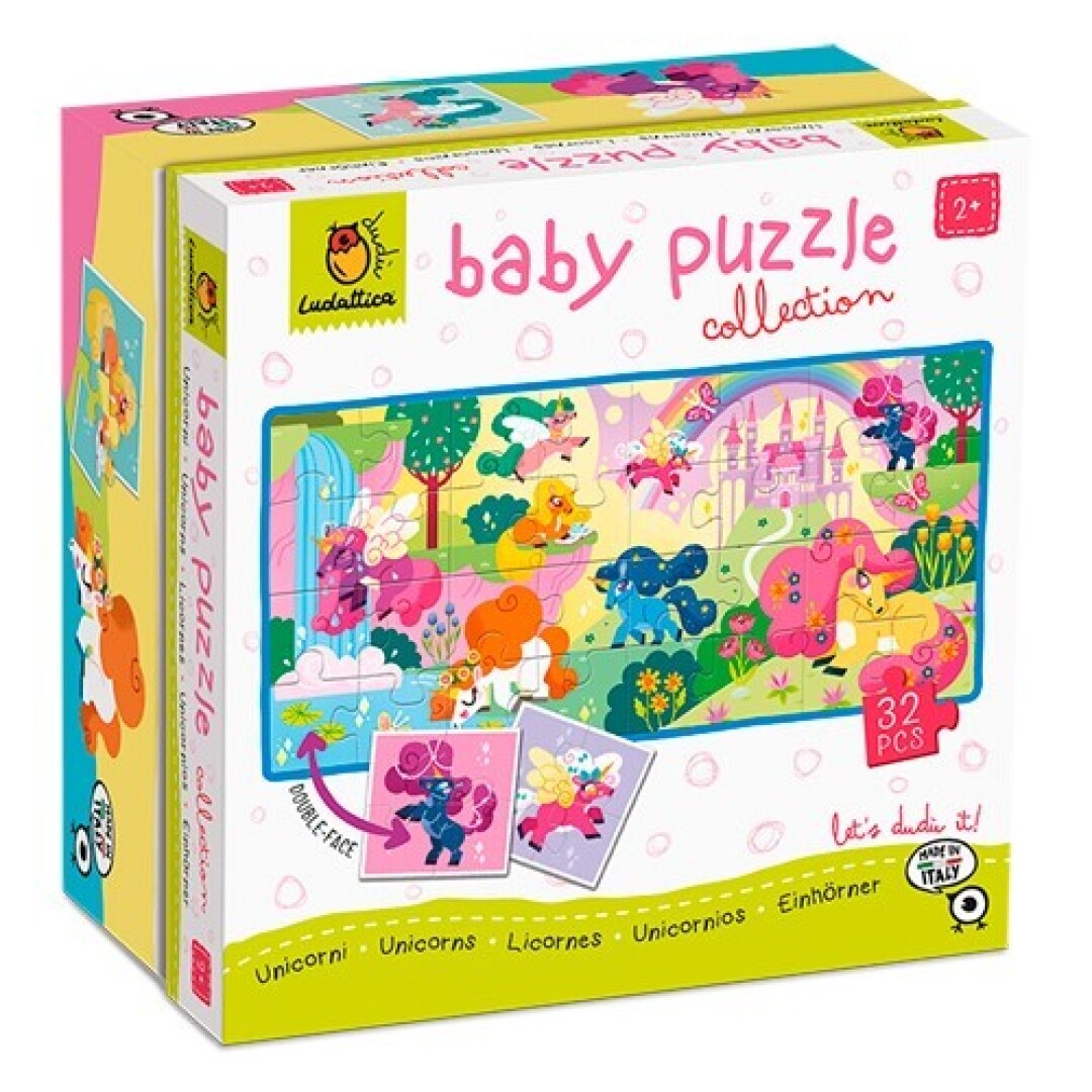 Dudù Baby Puzzle Collection - Unicornios