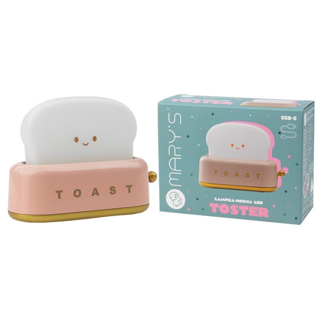 Mary`s lámpara de noche LED Tostadora Rosa - Imagen 2