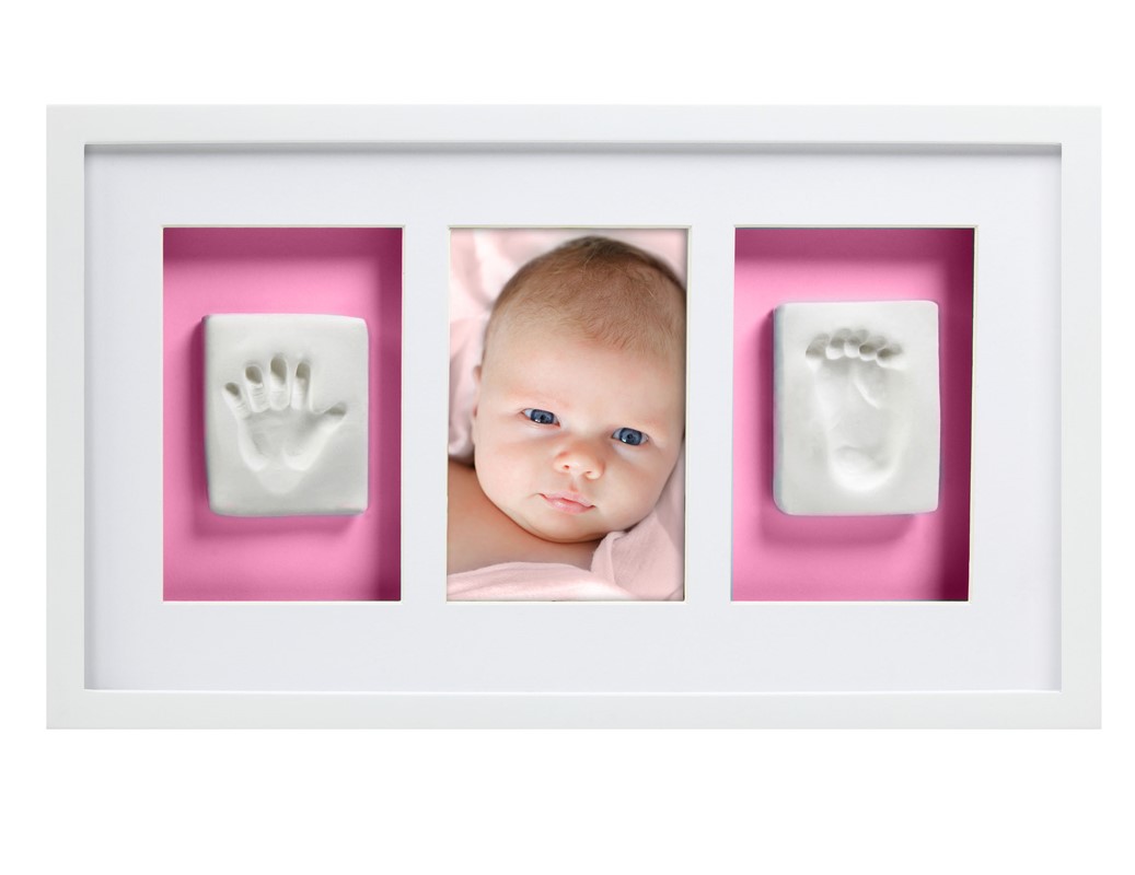 Marco de mesa Babyprints Deluxe Blanca Pear - Imagen 2