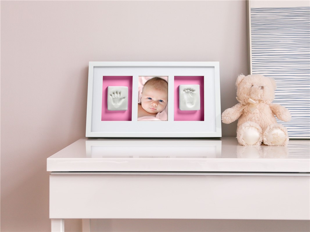 Marco de mesa Babyprints Deluxe Blanca Pear - Imagen 7