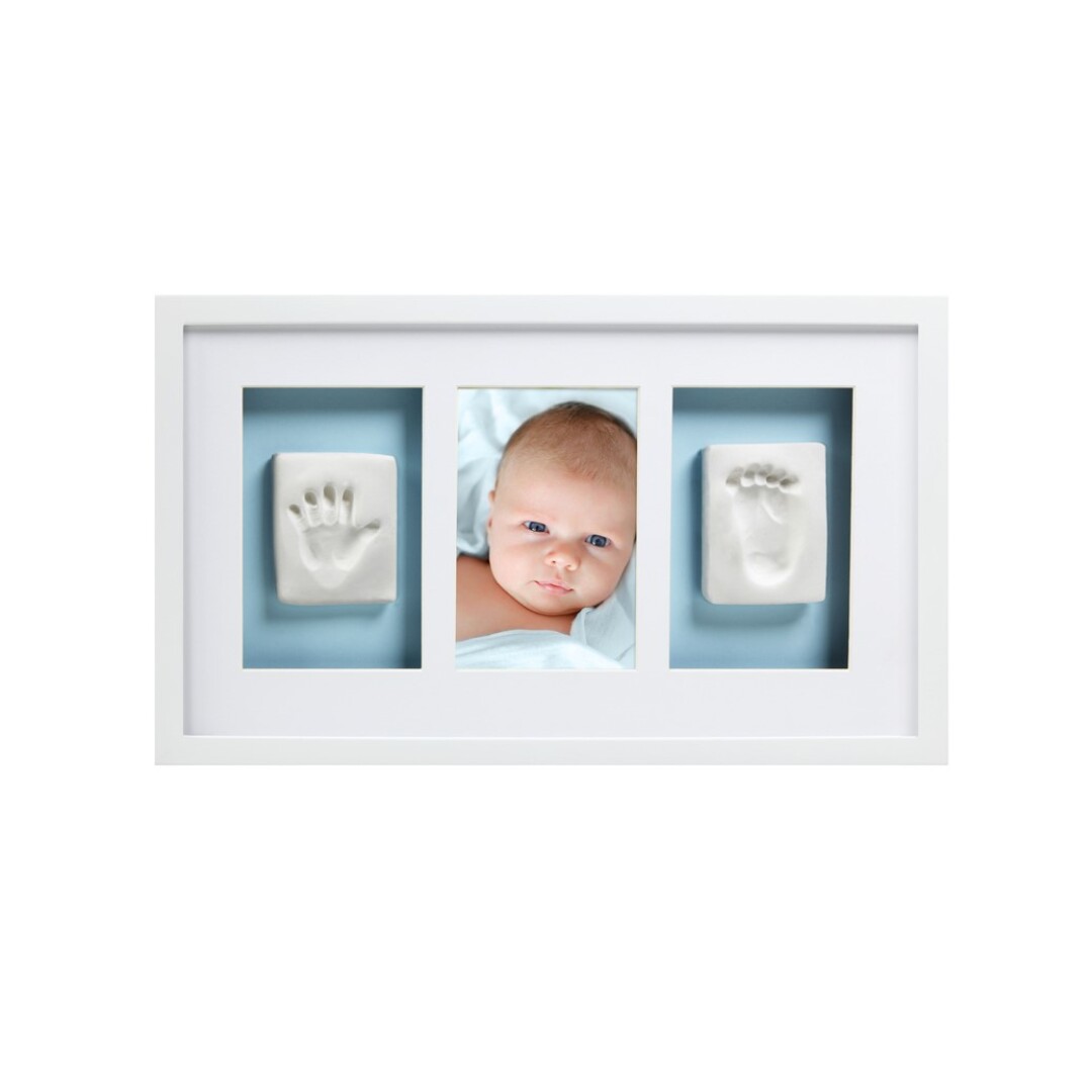Marco de mesa Babyprints Deluxe Blanca Pear