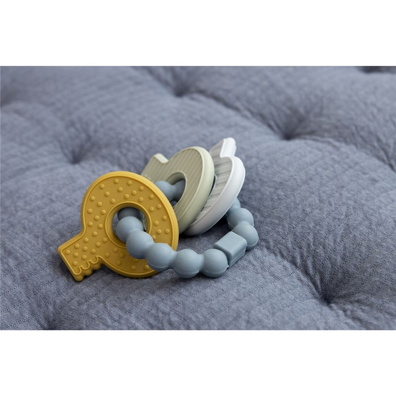 Mordedor Llavero Silicona Azul Litte Dutch - Imagen 4