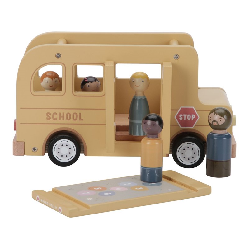 Bus Escolar con Muñecos Little Dutch - Imagen 2