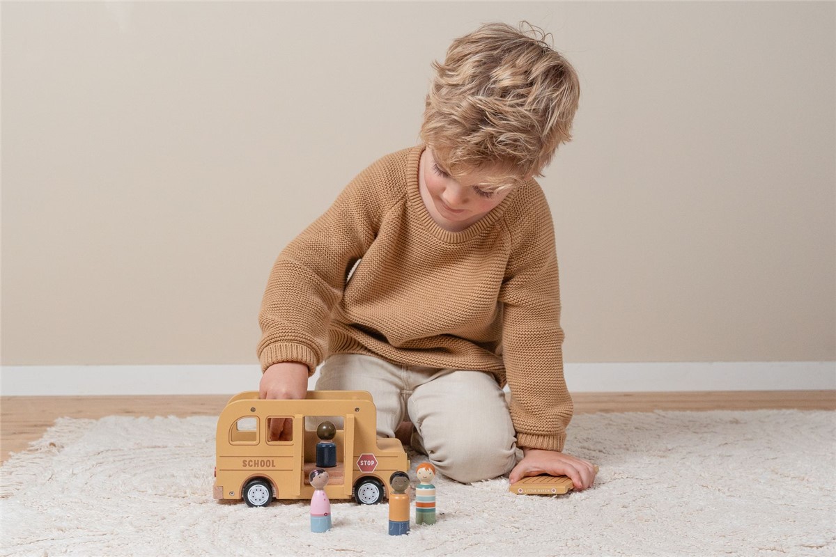 Bus Escolar con Muñecos Little Dutch - Imagen 5
