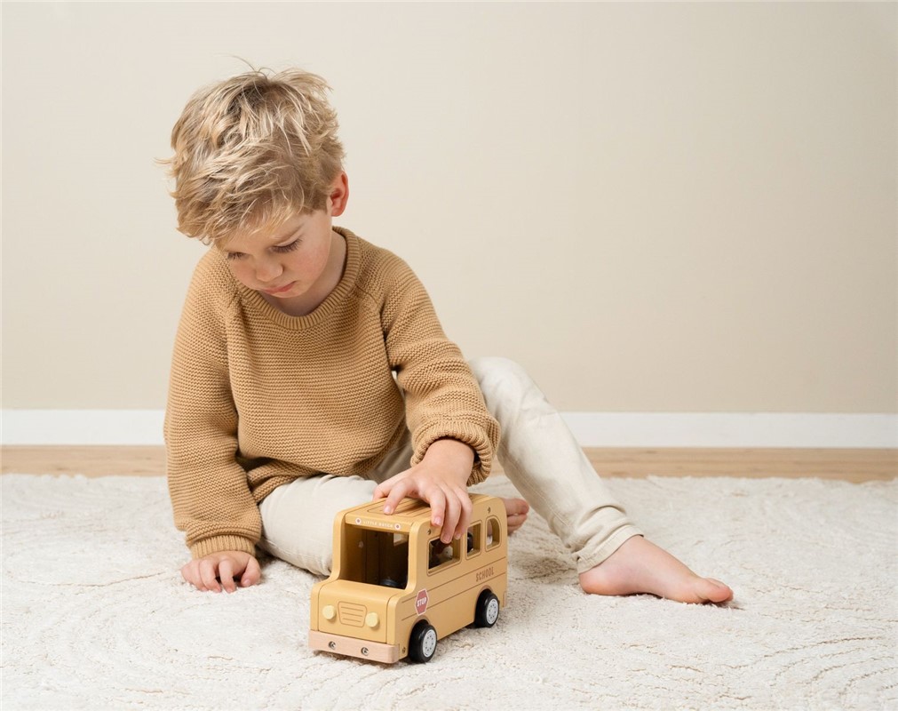 Bus Escolar con Muñecos Little Dutch - Imagen 6