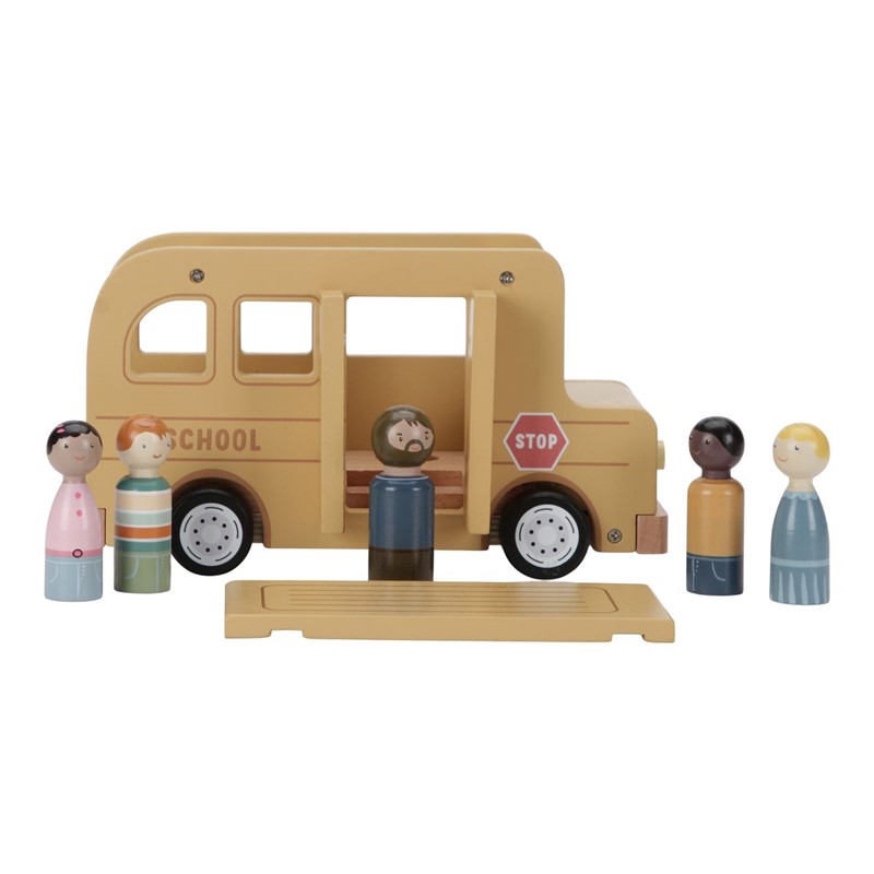 Bus Escolar con Muñecos Little Dutch - Imagen 10
