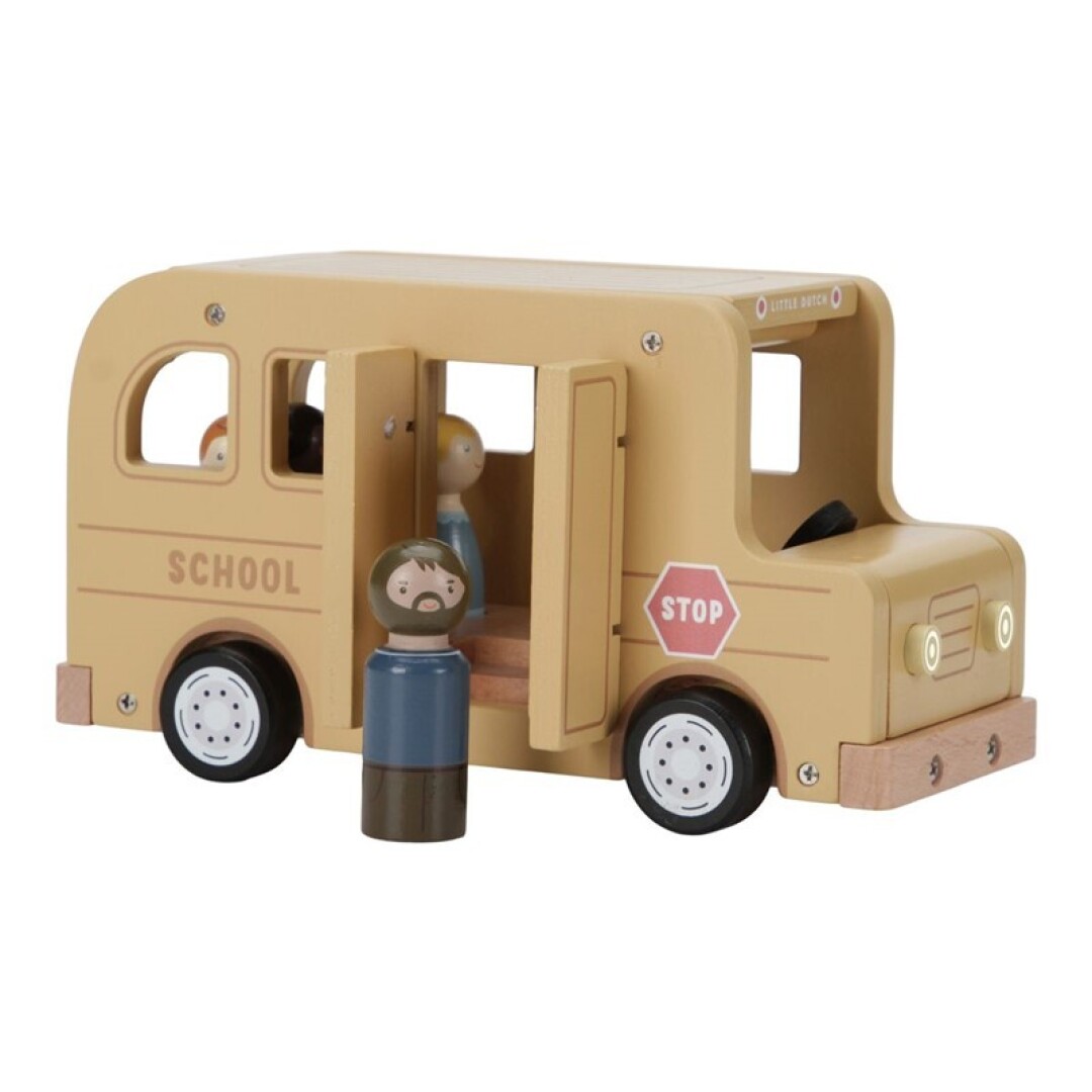 Bus Escolar con Muñecos Little Dutch