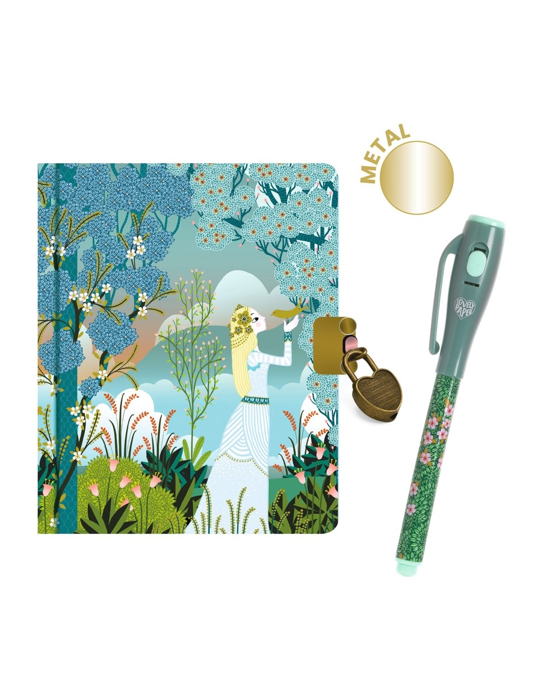 Cuaderno secreto Charlotte con boli mágico - Lovely Paper