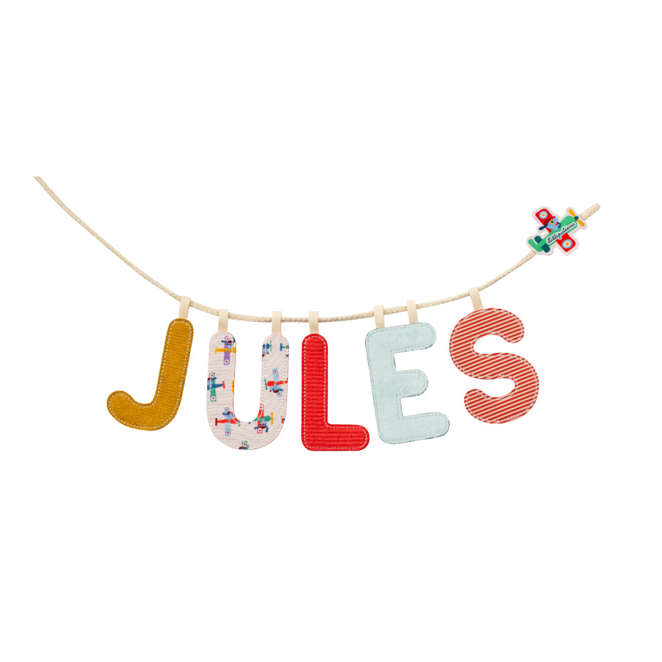 Cuerda con letras de tela para el perro Jules - Imagen 3