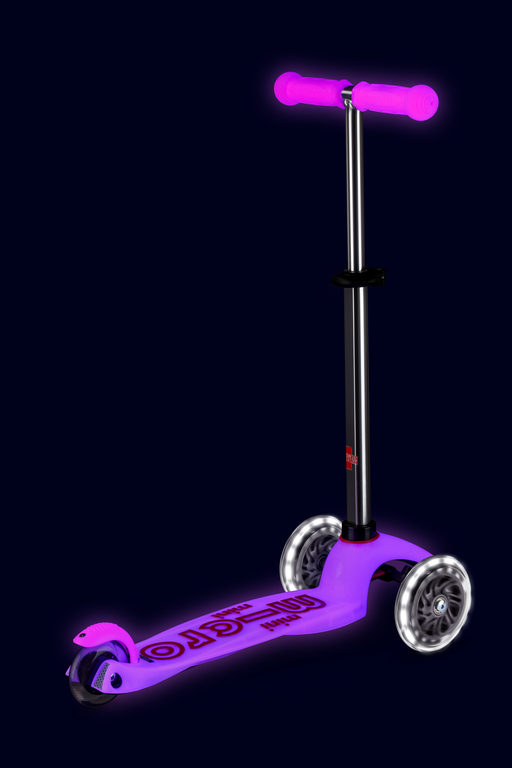 Mini Micro Deluxe Glow Led Rosa Escarcha (+2 años) - Imagen 3