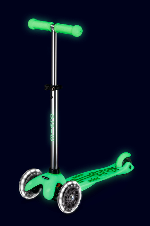 Mini Micro Deluxe Glow Led Verde Lima (+2 años) - Imagen 4