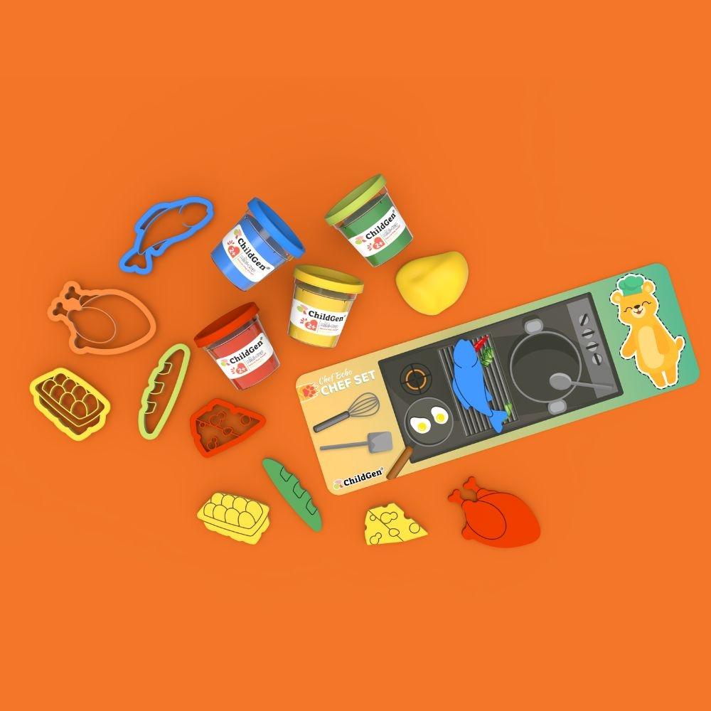 Plastilina Natural Paw Pals Chef Set - Imagen 2