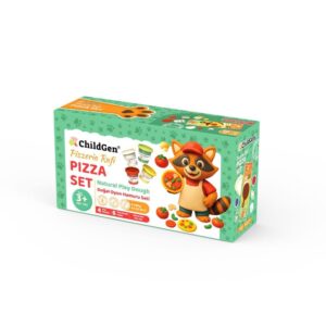 Plastilina Natural Paw Pals Pizza Set