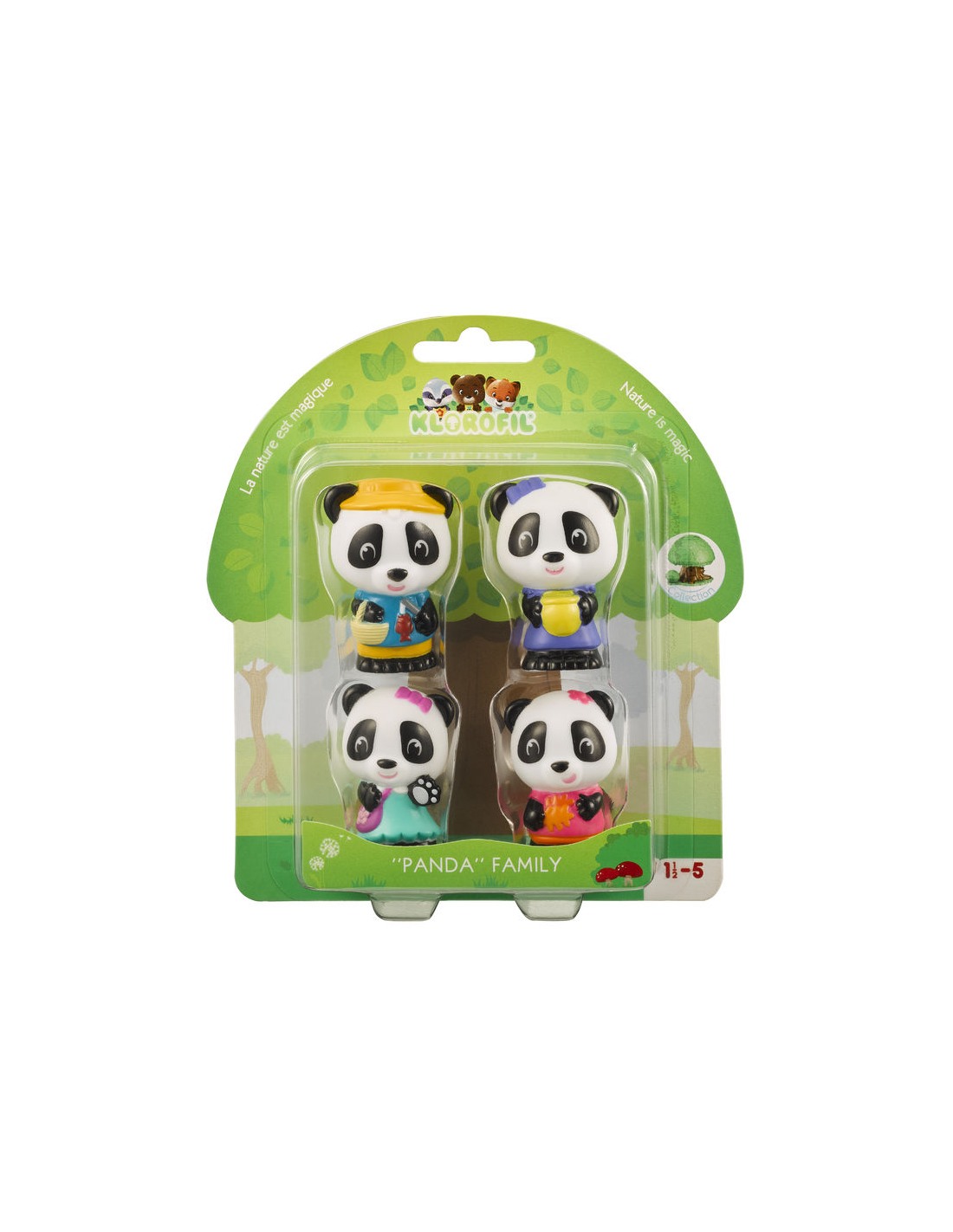 Familia Panda Los Klorofil