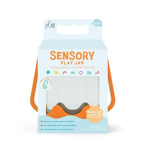Jarra de Juego Sensorial Party- Naranja Glopals