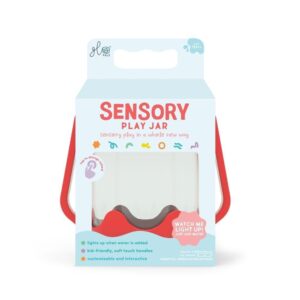 Jarra de Juego Sensorial Sammy- Roja Glopals